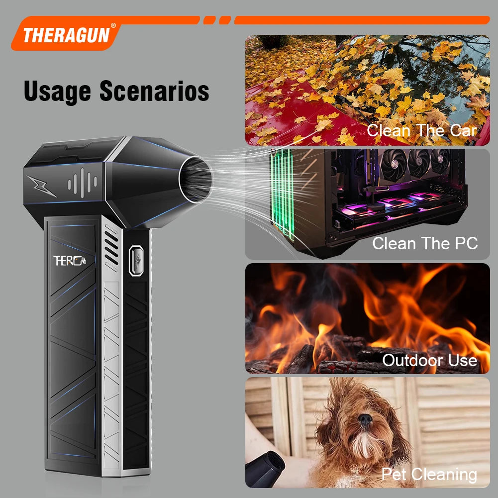 X3Ultra Turbo Jet Fan – 180,000 RPM Handheld Cordless Air Blower & Duster