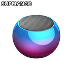 SUPMANGO M10 Mini Metal Bluetooth Speaker – Heavy Bass Portable Steel Cannon