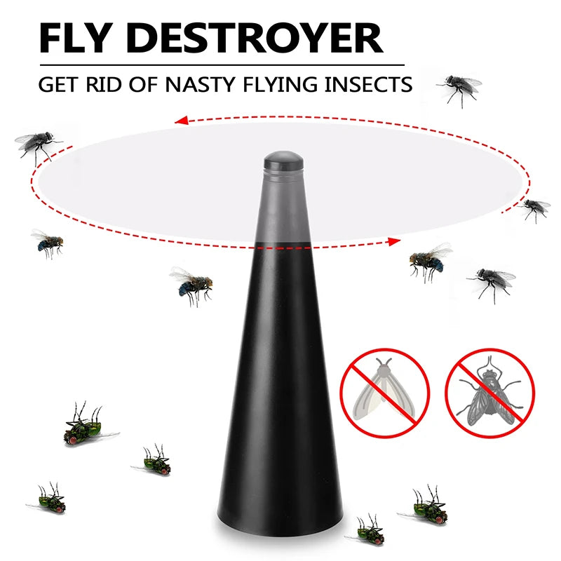 Portable Chemical-Free Mosquito Repellent Fan – Battery-Powered Fly & Mosquito Repeller