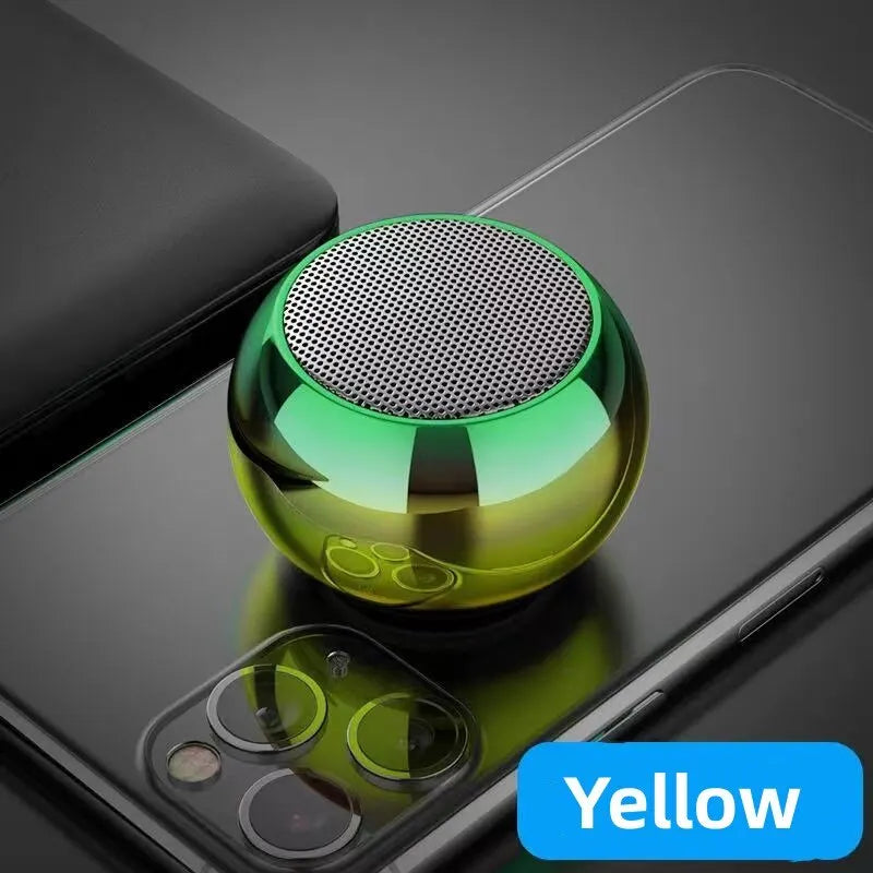 SUPMANGO M10 Mini Metal Bluetooth Speaker – Heavy Bass Portable Steel Cannon