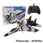 SU-35 FX620 Ready-to-Fly RC Fighter Jet – 2.4G 2CH EPP Foam Glider with LED Lights