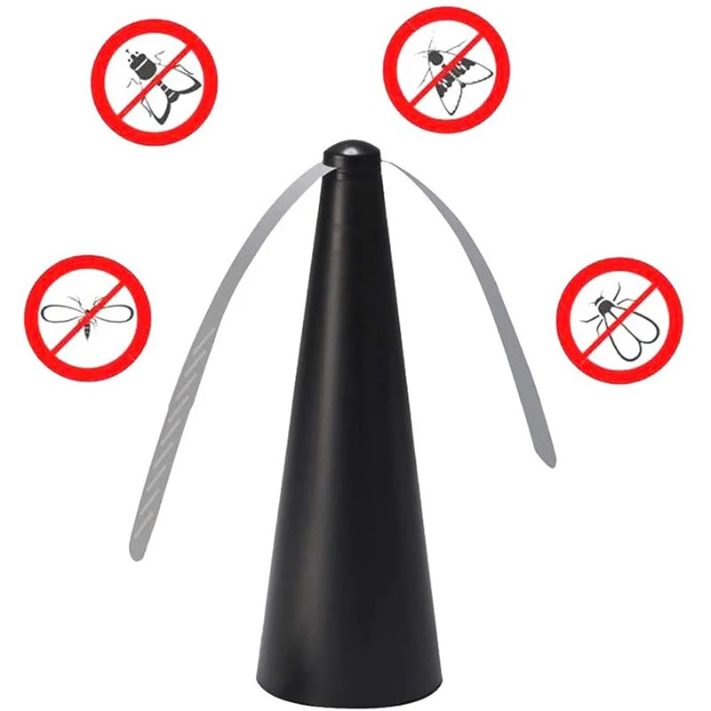 Portable Chemical-Free Mosquito Repellent Fan – Battery-Powered Fly & Mosquito Repeller