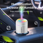 180 mL Mini USB Ultrasonic Aroma Humidifier – Color-Changing Essential Oil Diffuser