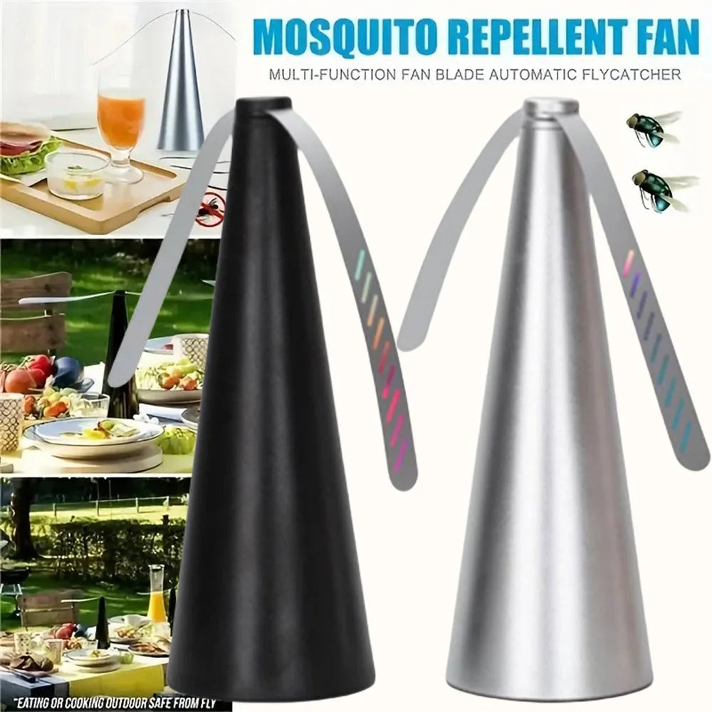 Portable Chemical-Free Mosquito Repellent Fan – Battery-Powered Fly & Mosquito Repeller