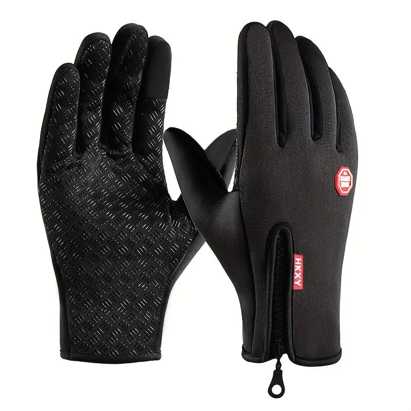 RNO Winter Touchscreen Gloves – Windproof Thermal Cycling & Driving Gloves (Unisex)