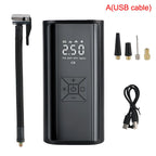 150PSI Wireless LED Digital Tire Inflator – Cordless Air Compressor with Power Bank & SOS Light